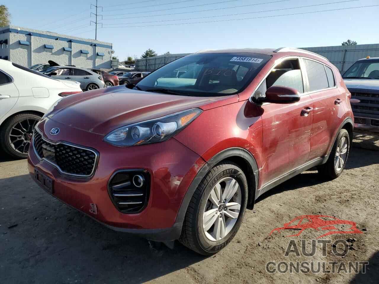 KIA SPORTAGE 2018 - KNDPMCAC9J7371437