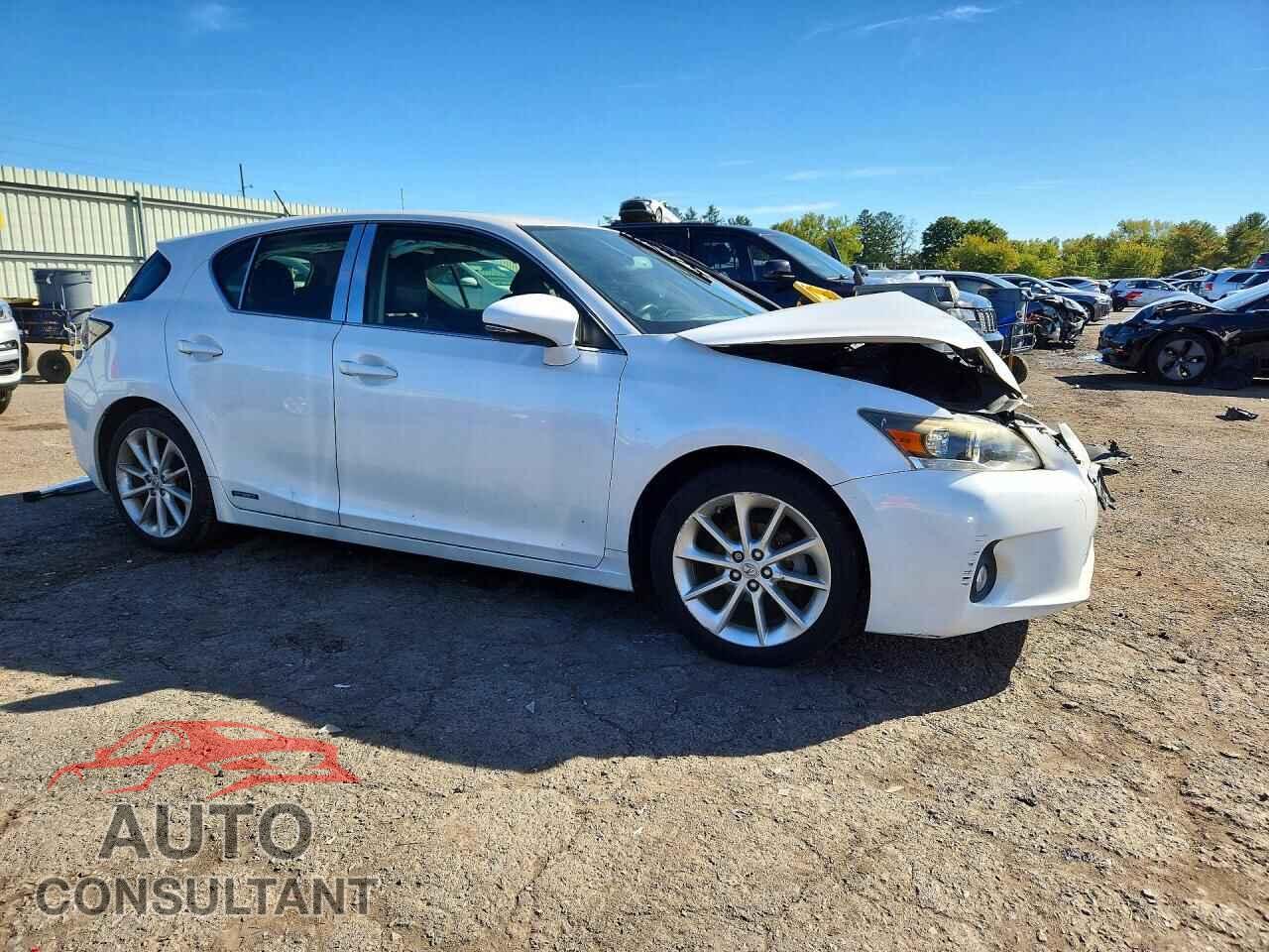 LEXUS CT 200 2012 - JTHKD5BH8C2112341