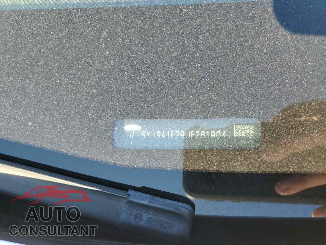 TESLA MODEL S 2018 - 5YJSA1E29JF281904