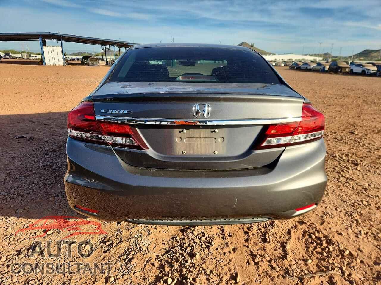 HONDA CIVIC 2013 - 2HGFB2F5XDH597356