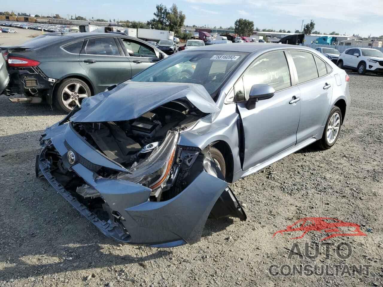 TOYOTA COROLLA 2022 - JTDVPMAEXNJ225966
