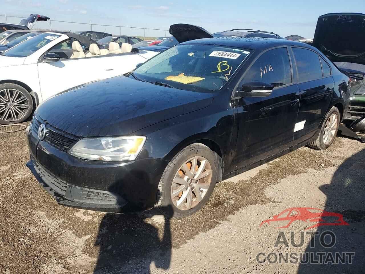 VOLKSWAGEN JETTA 2012 - 3VWDX7AJ9CM124408
