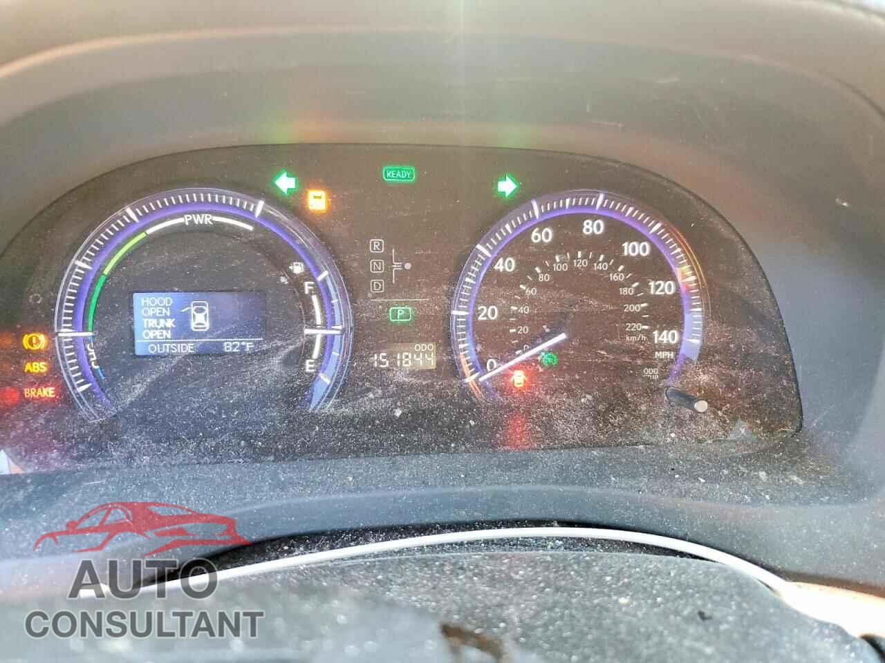 LEXUS HS 2011 - JTHBB1BAXB2048528