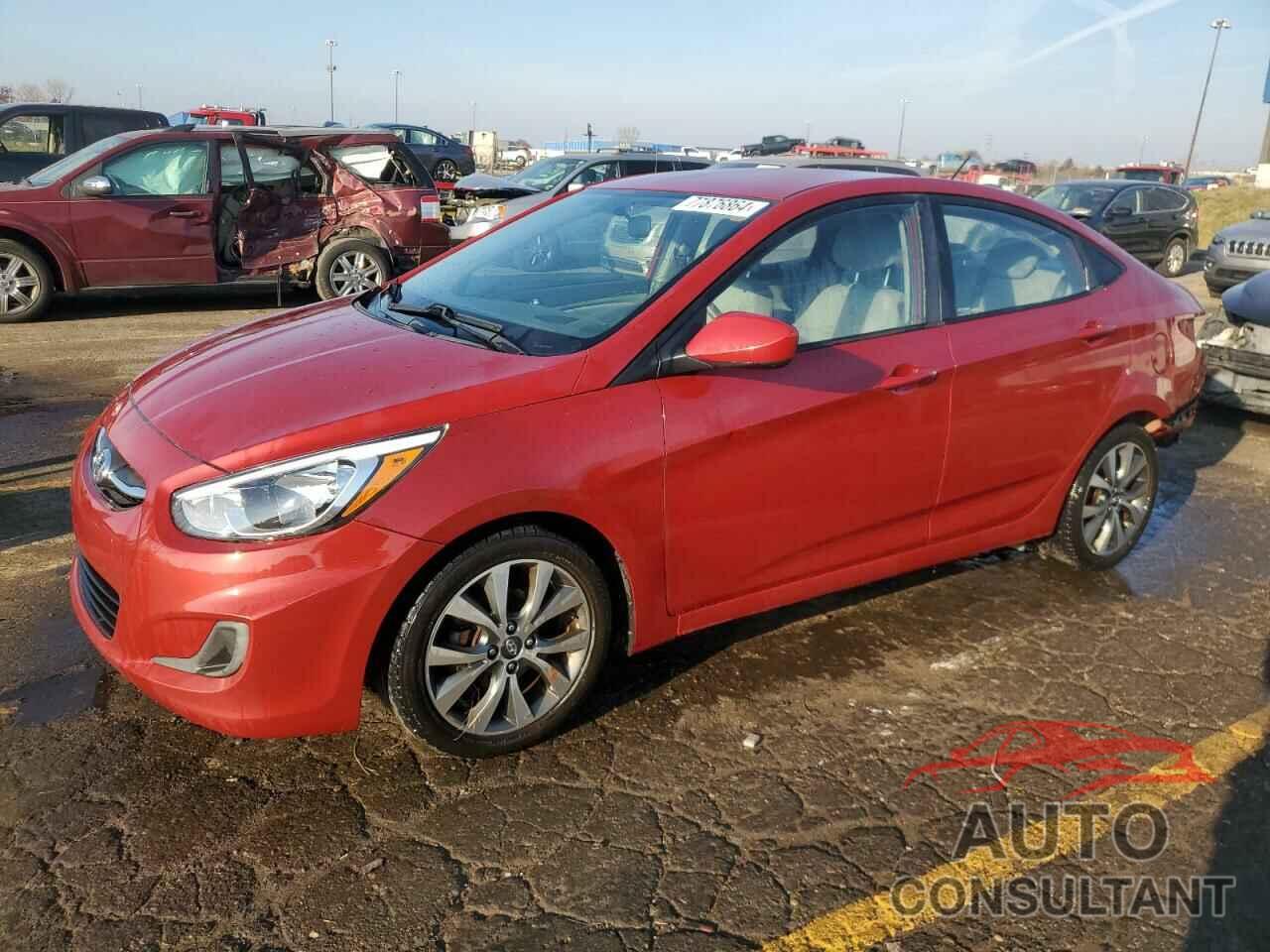 HYUNDAI ACCENT 2017 - KMHCT4AE5HU374965