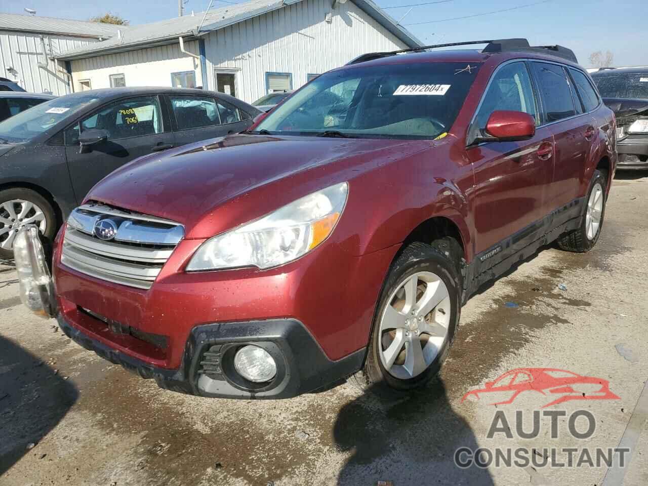 SUBARU OUTBACK 2014 - 4S4BRCCC8E3268561