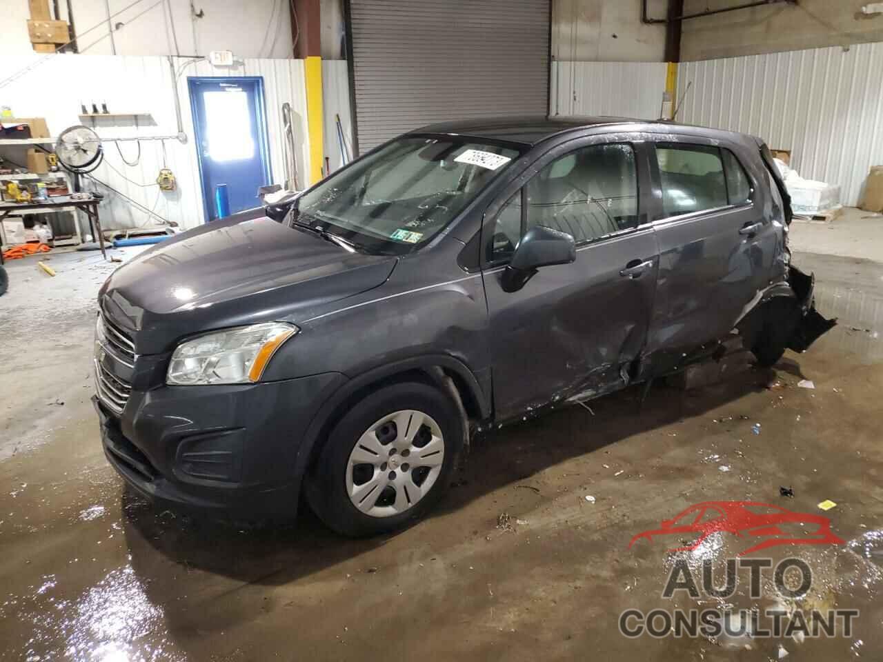 CHEVROLET TRAX 2016 - 3GNCJKSB0GL265607