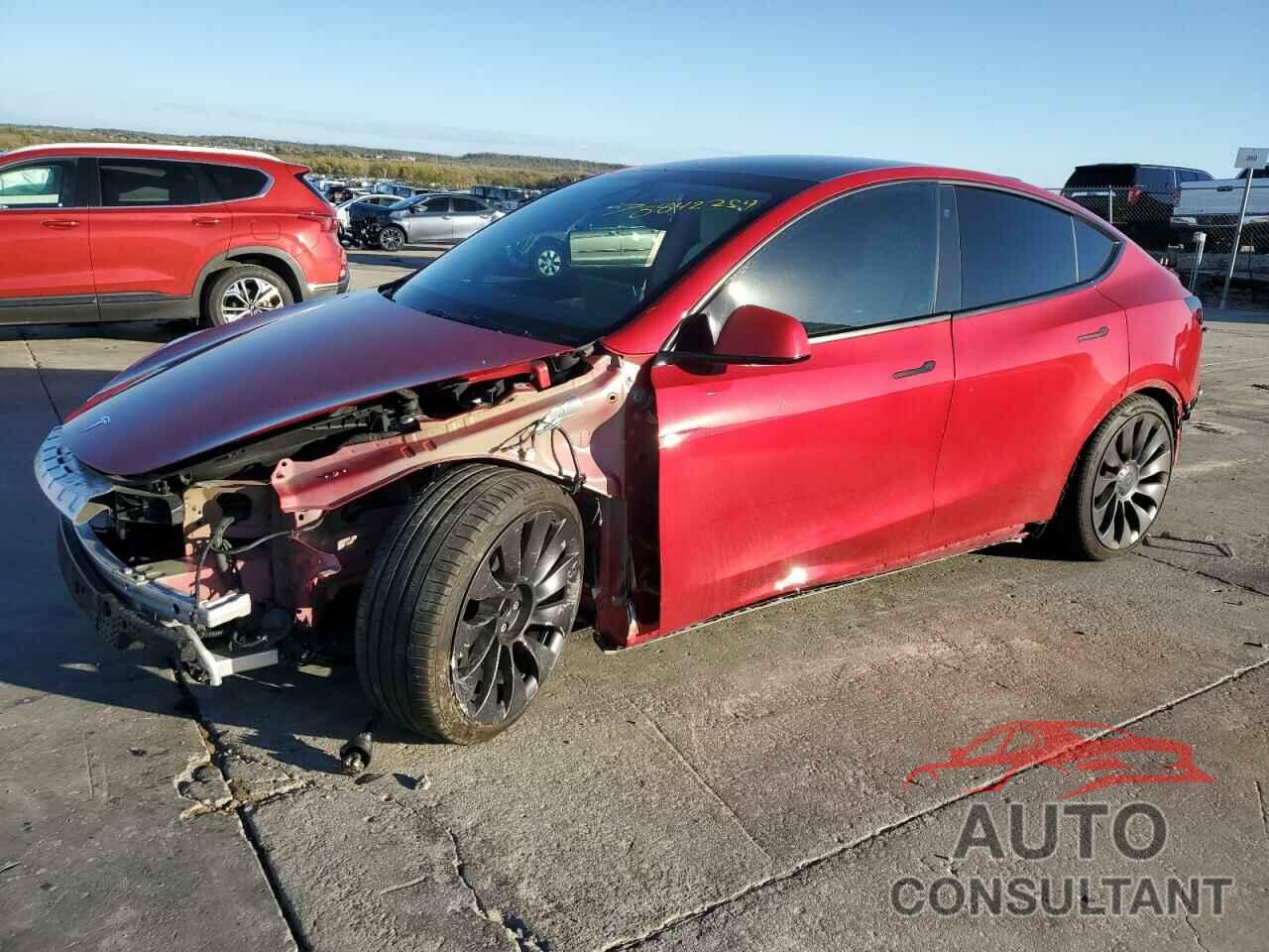 TESLA MODEL Y 2021 - 5YJYGDEF5MF215562