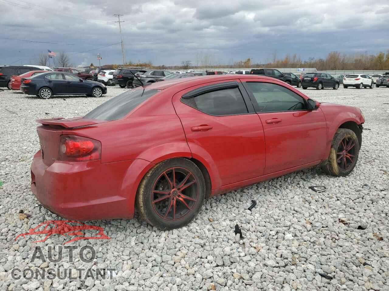 DODGE AVENGER 2013 - 1C3CDZCB2DN502458