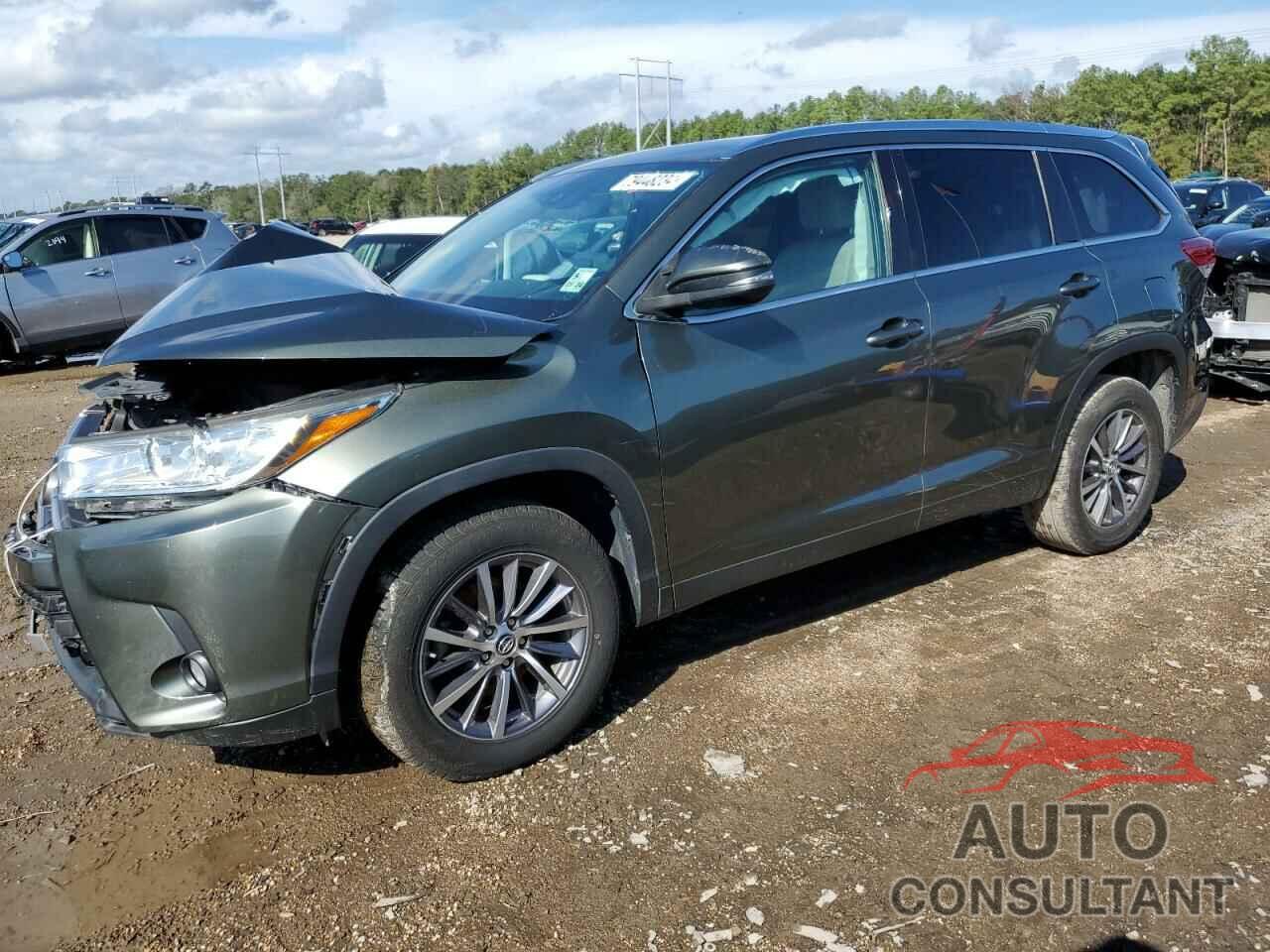 TOYOTA HIGHLANDER 2019 - 5TDKZRFH0KS296833