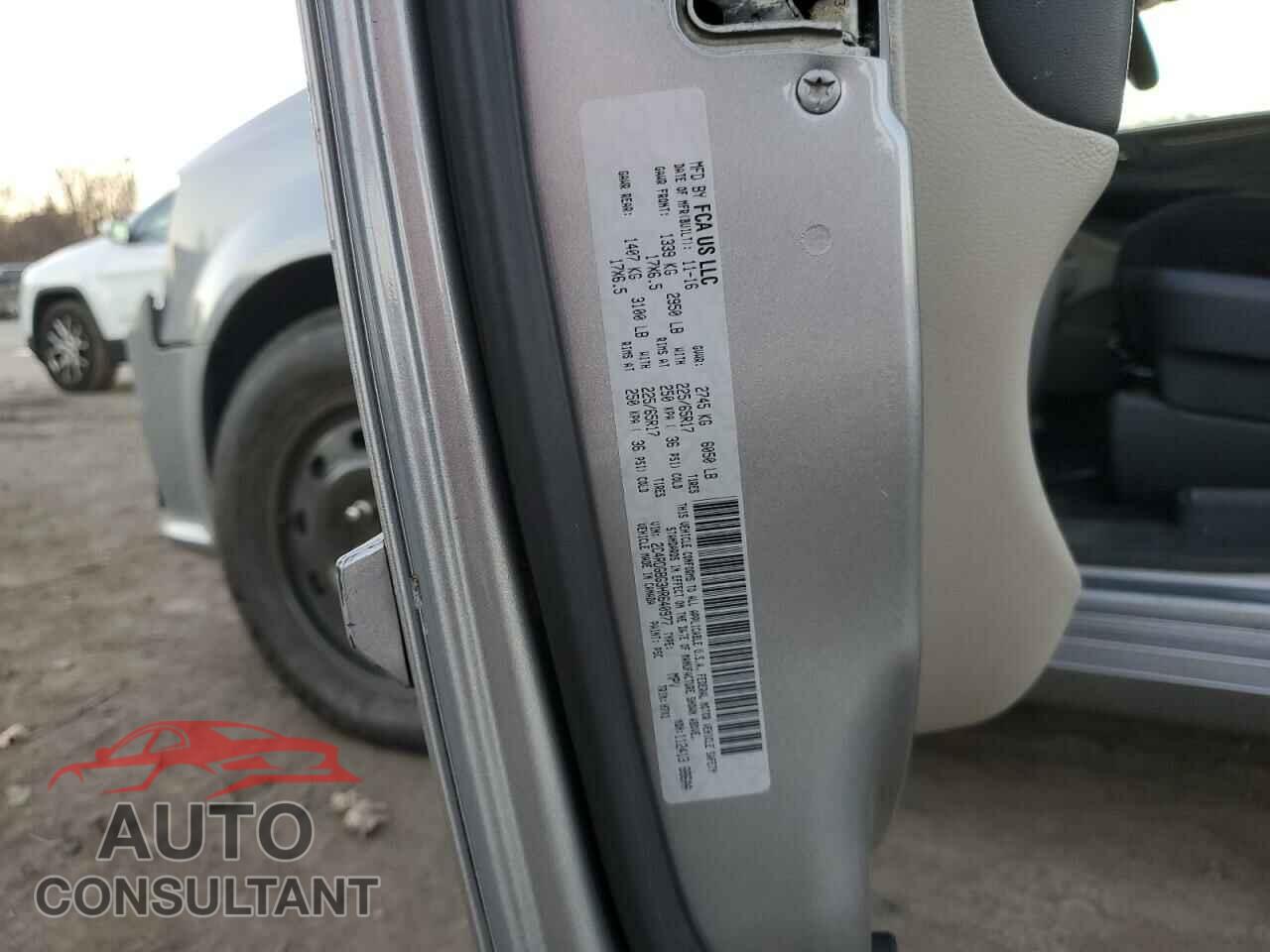 DODGE CARAVAN 2017 - 2C4RDGBG3HR640977