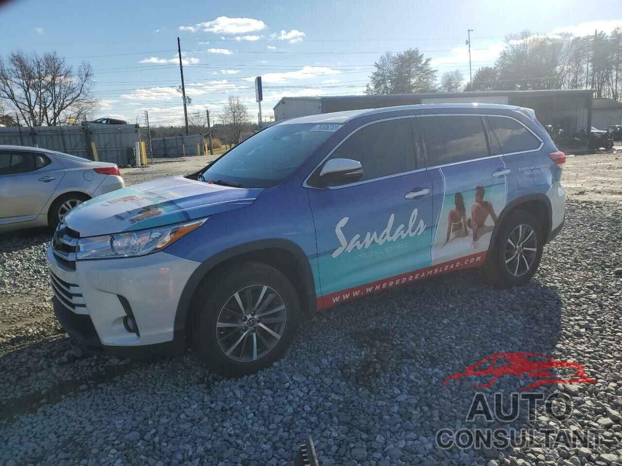 TOYOTA HIGHLANDER 2017 - 5TDKZRFH3HS510383