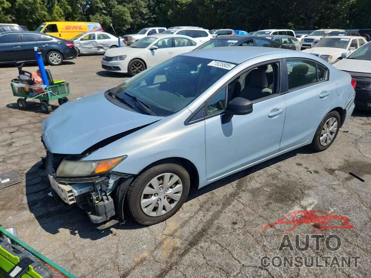 HONDA CIVIC 2012 - 19XFB2F57CE014783