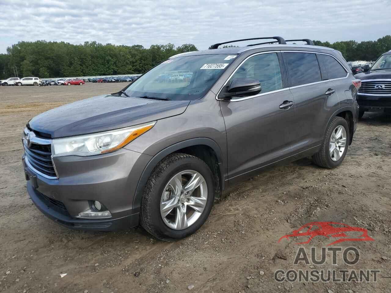 TOYOTA HIGHLANDER 2014 - 5TDYKRFH8ES023142