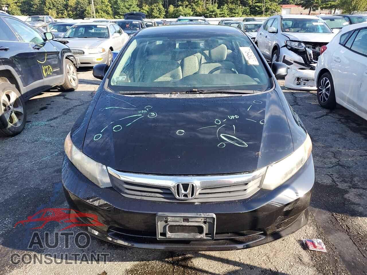HONDA CIVIC 2012 - 2HGFB2F51CH303566