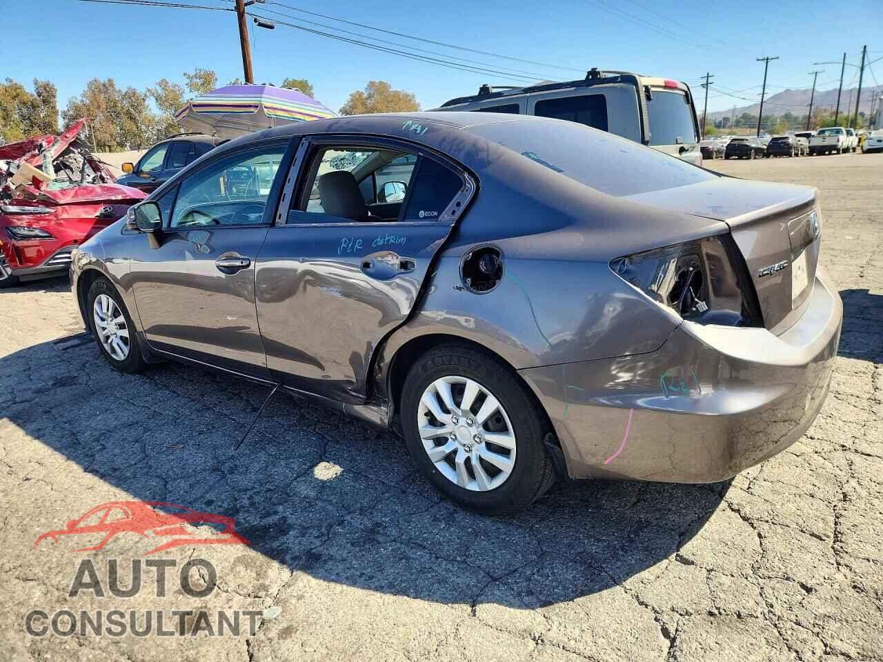 HONDA CIVIC 2012 - 19XFB2F55CE387353