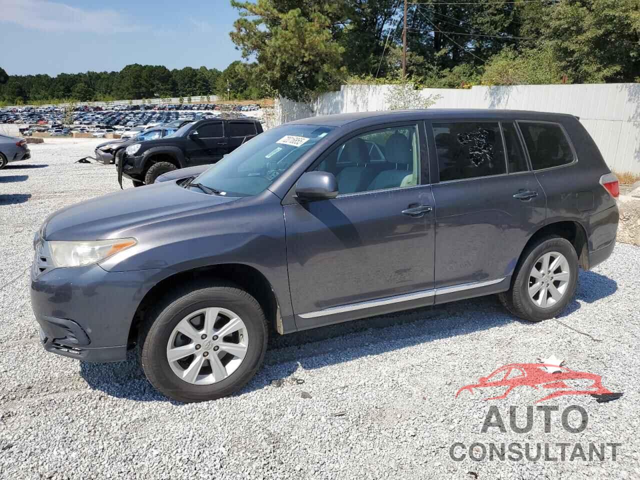 TOYOTA HIGHLANDER 2013 - 5TDZA3EH0DS037945