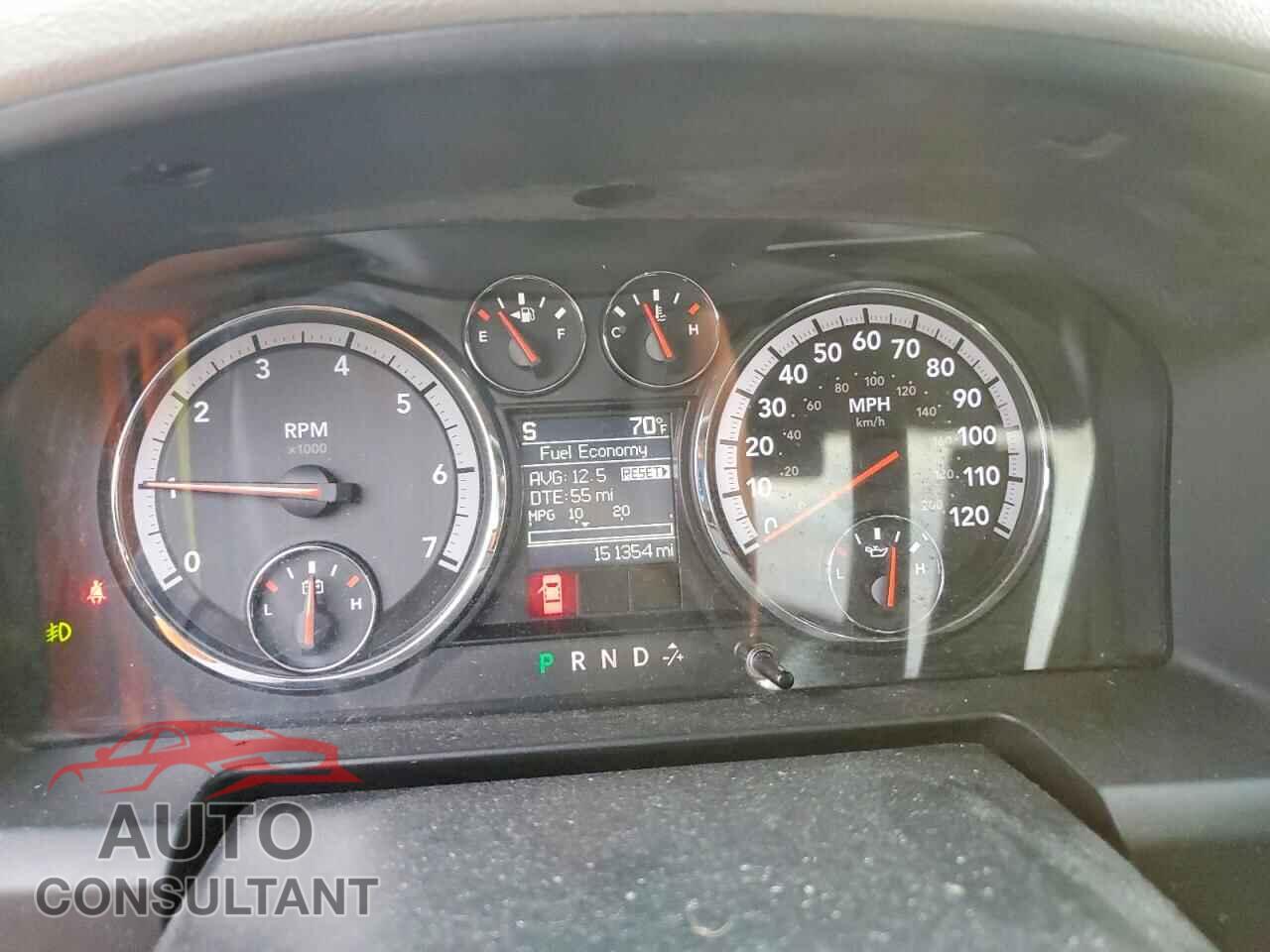 DODGE RAM 1500 2012 - 1C6RD6LT7CS348592