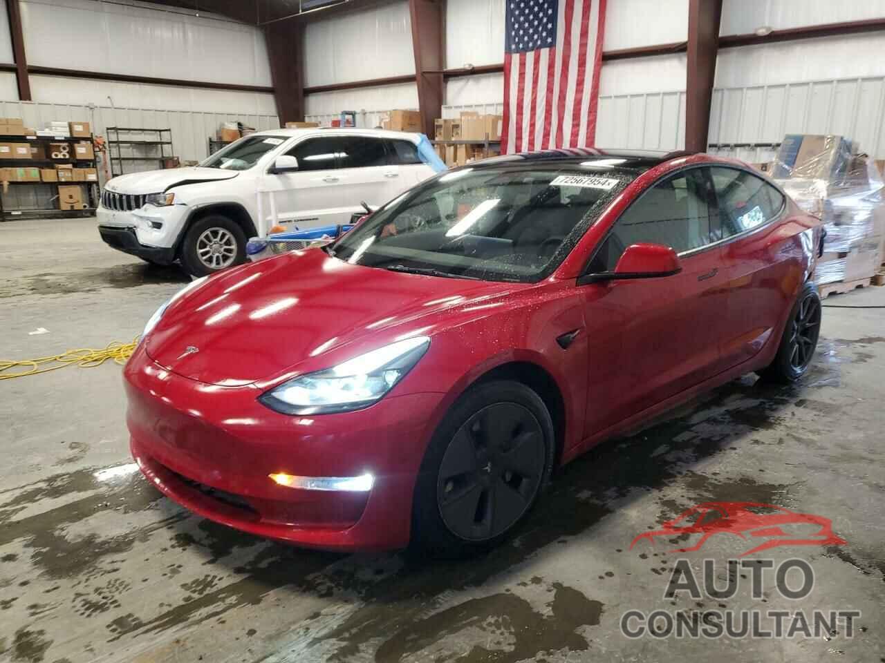 TESLA MODEL 3 2022 - 5YJ3E1EB6NF164425