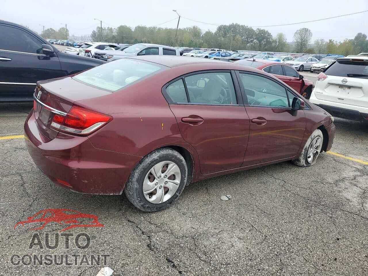 HONDA CIVIC 2013 - 19XFB2F58DE031576