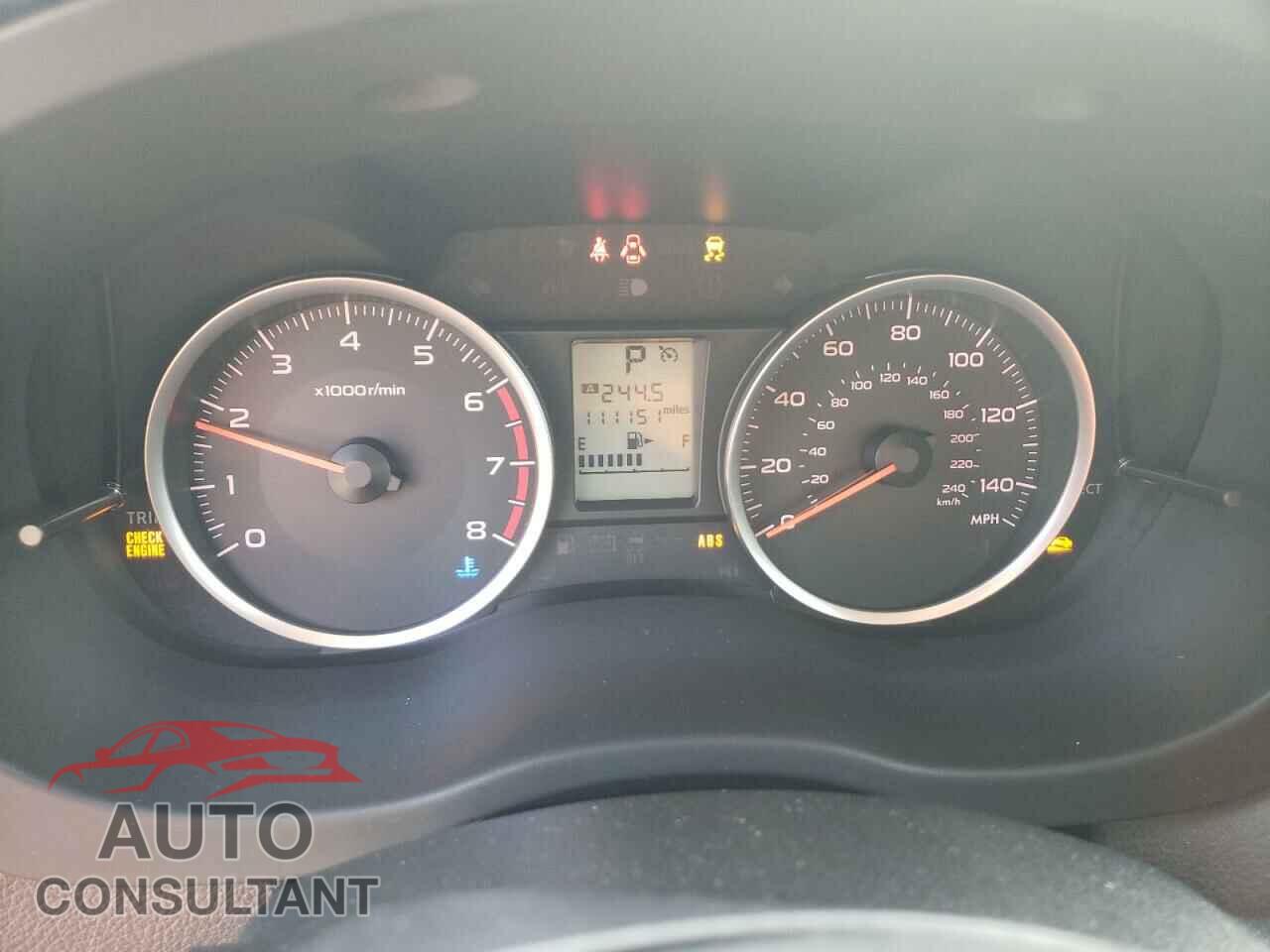 SUBARU FORESTER 2016 - JF2SJADC0GH501922