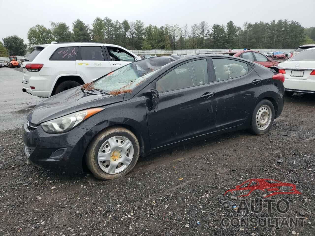 HYUNDAI ELANTRA 2012 - 5NPDH4AE9CH092485