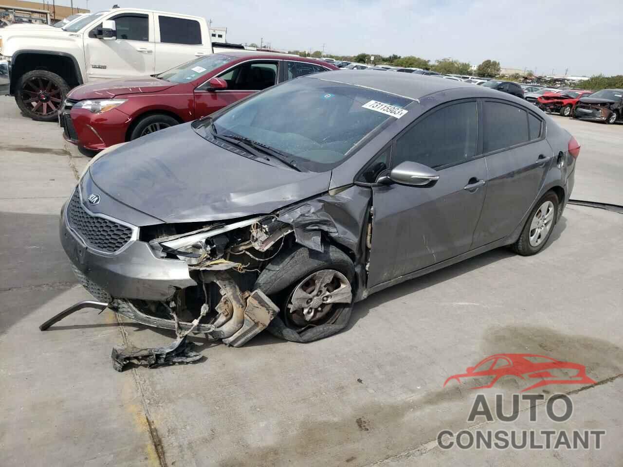 KIA FORTE 2016 - KNAFX4A62G5537589