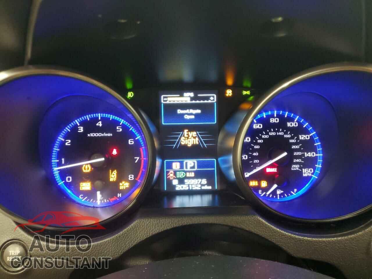 SUBARU OUTBACK 2017 - 4S4BSETC7H3394754