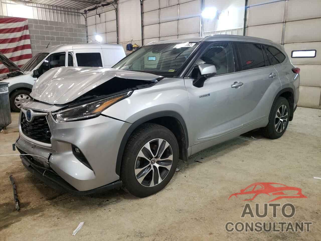 TOYOTA HIGHLANDER 2021 - 5TDHBRCH7MS518483