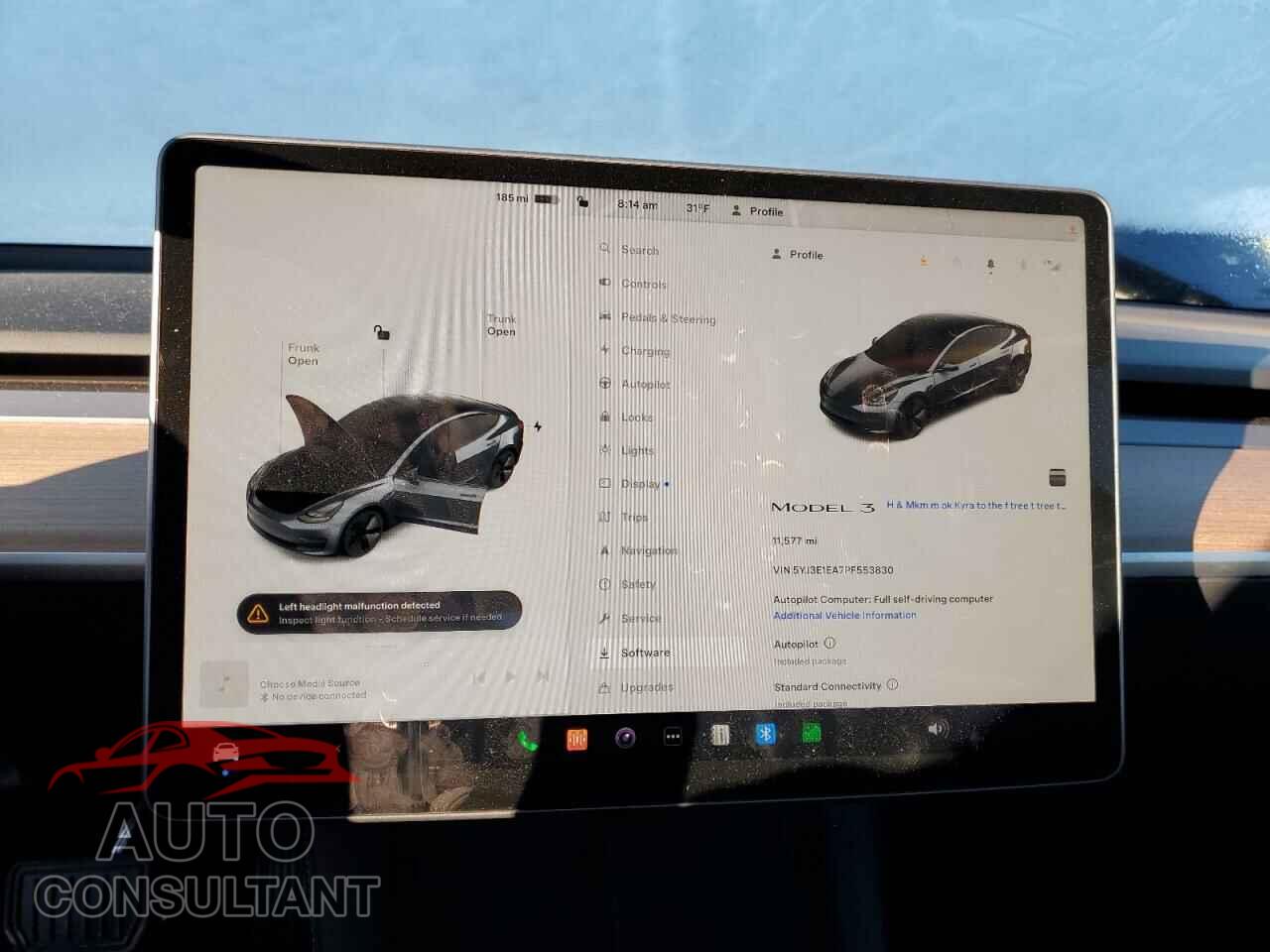 TESLA MODEL 3 2023 - 5YJ3E1EA7PF553830