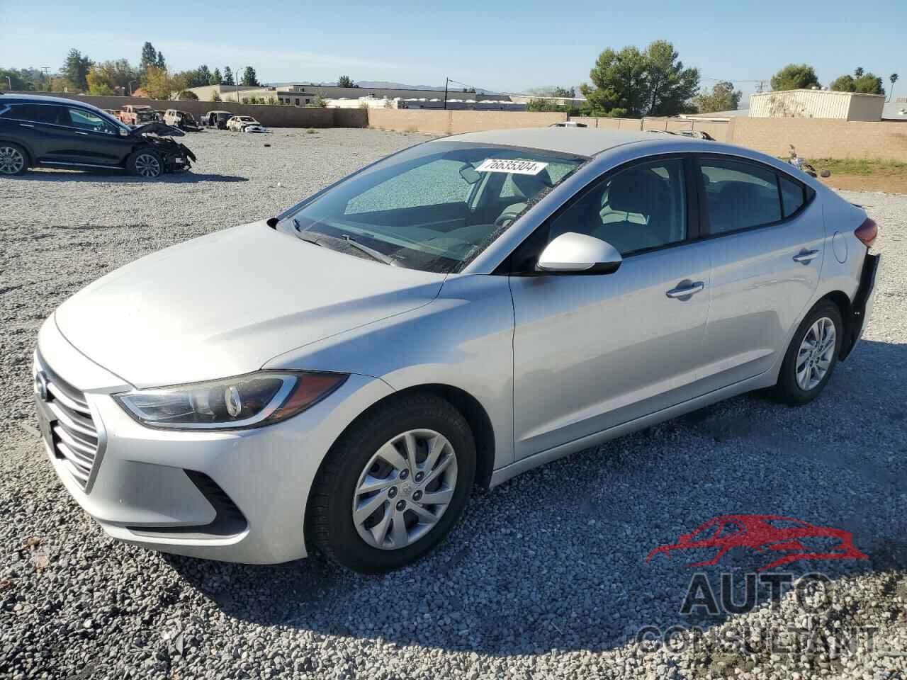 HYUNDAI ELANTRA 2017 - KMHD74LF3HU119164