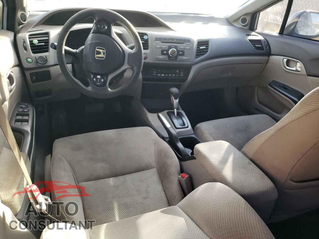 HONDA CIVIC 2012 - JHMFB4F23CS009626
