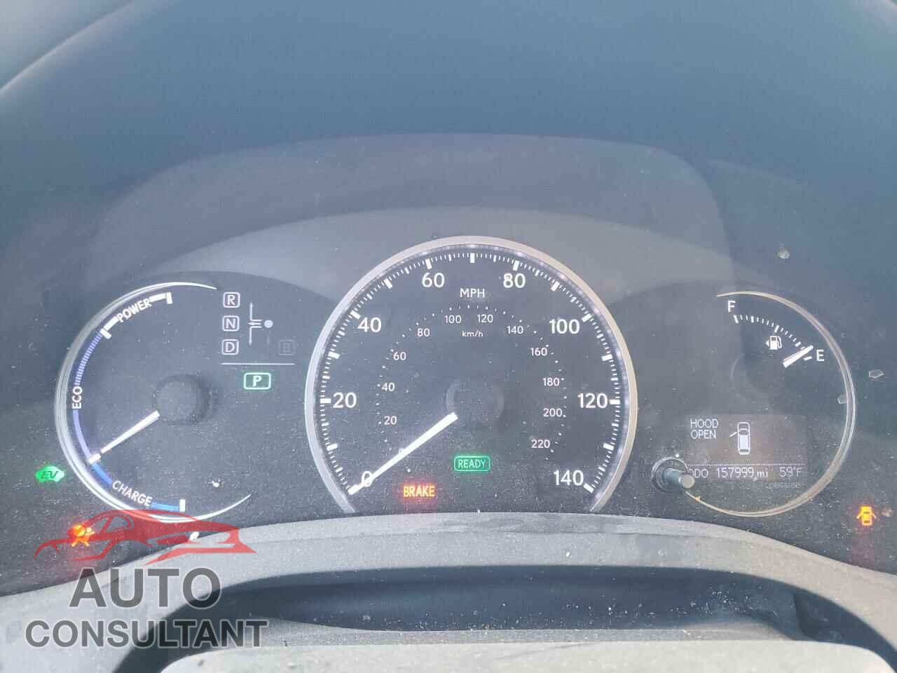 LEXUS CT 200 2012 - JTHKD5BH5C2104892