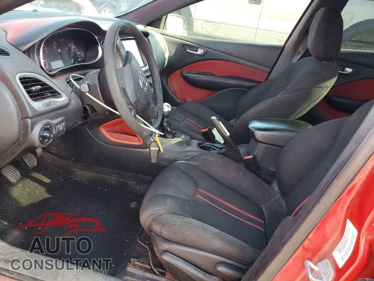 DODGE DART 2013 - 1C3CDFBH2DD149181
