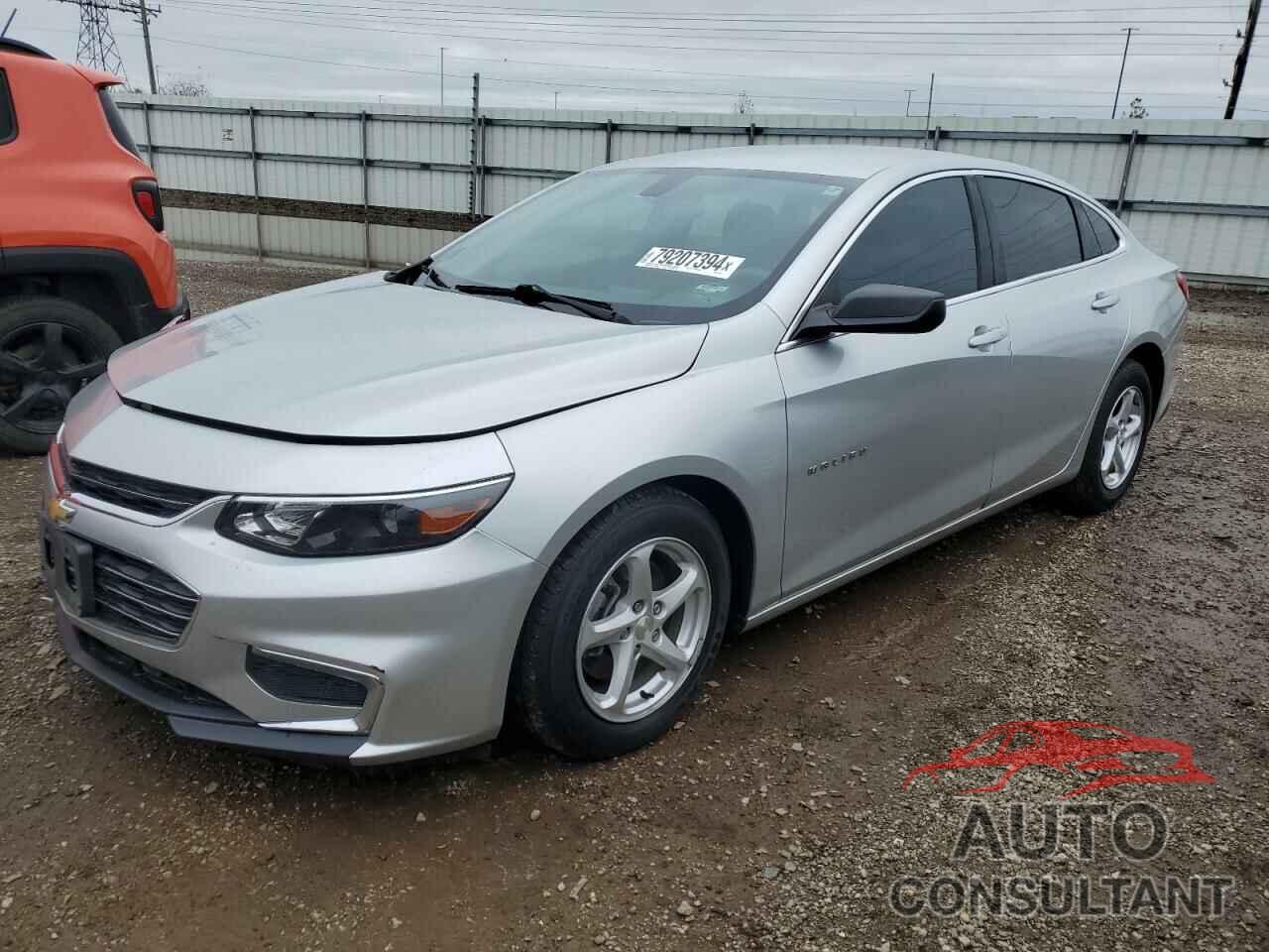 CHEVROLET MALIBU 2017 - 1G1ZB5ST8HF124122