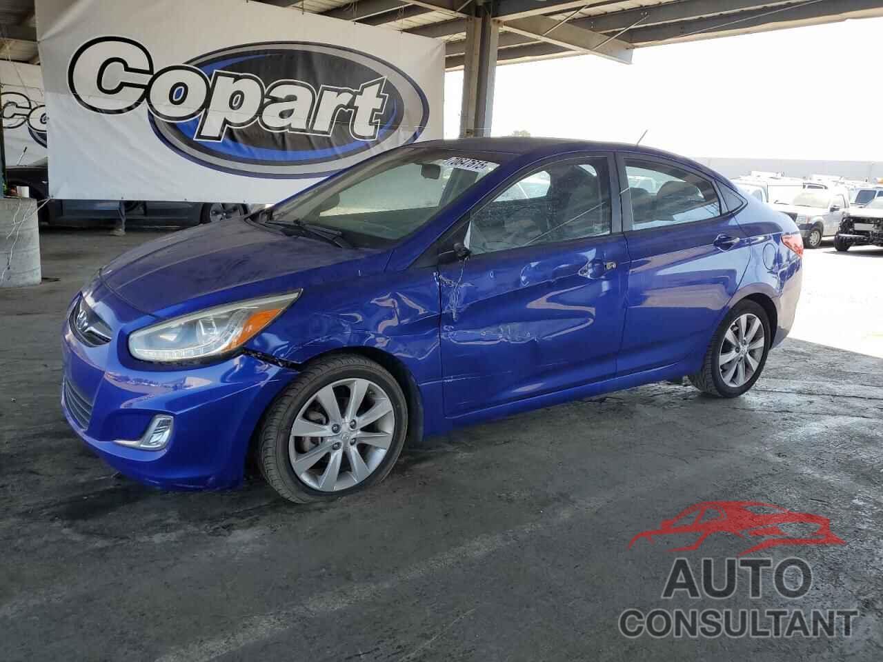 HYUNDAI ACCENT 2014 - KMHCU4AE5EU765509