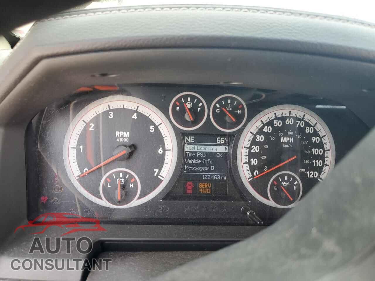 DODGE RAM 1500 2012 - 1C6RD7MT8CS316853