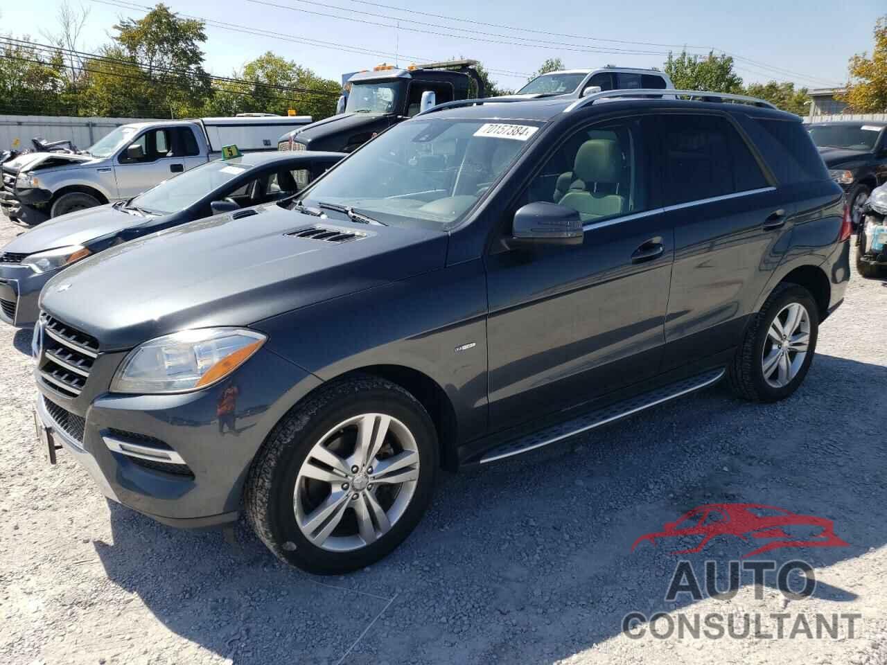 MERCEDES-BENZ M-CLASS 2012 - 4JGDA2EB1CA008235