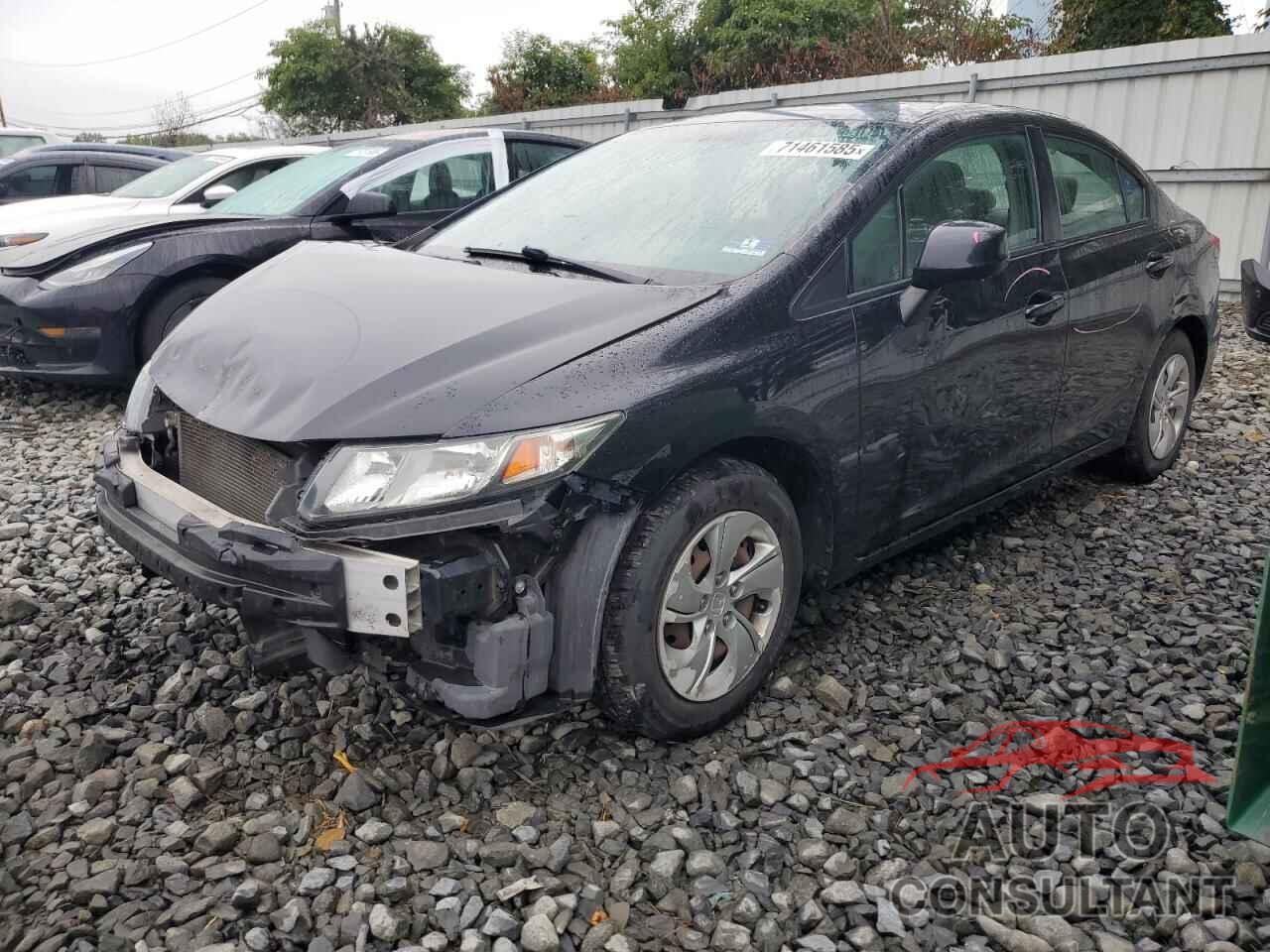 HONDA CIVIC 2013 - 2HGFB2F52DH533084