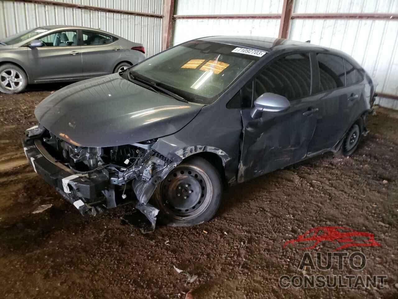TOYOTA COROLLA 2021 - JTDEPMAE8MJ174160