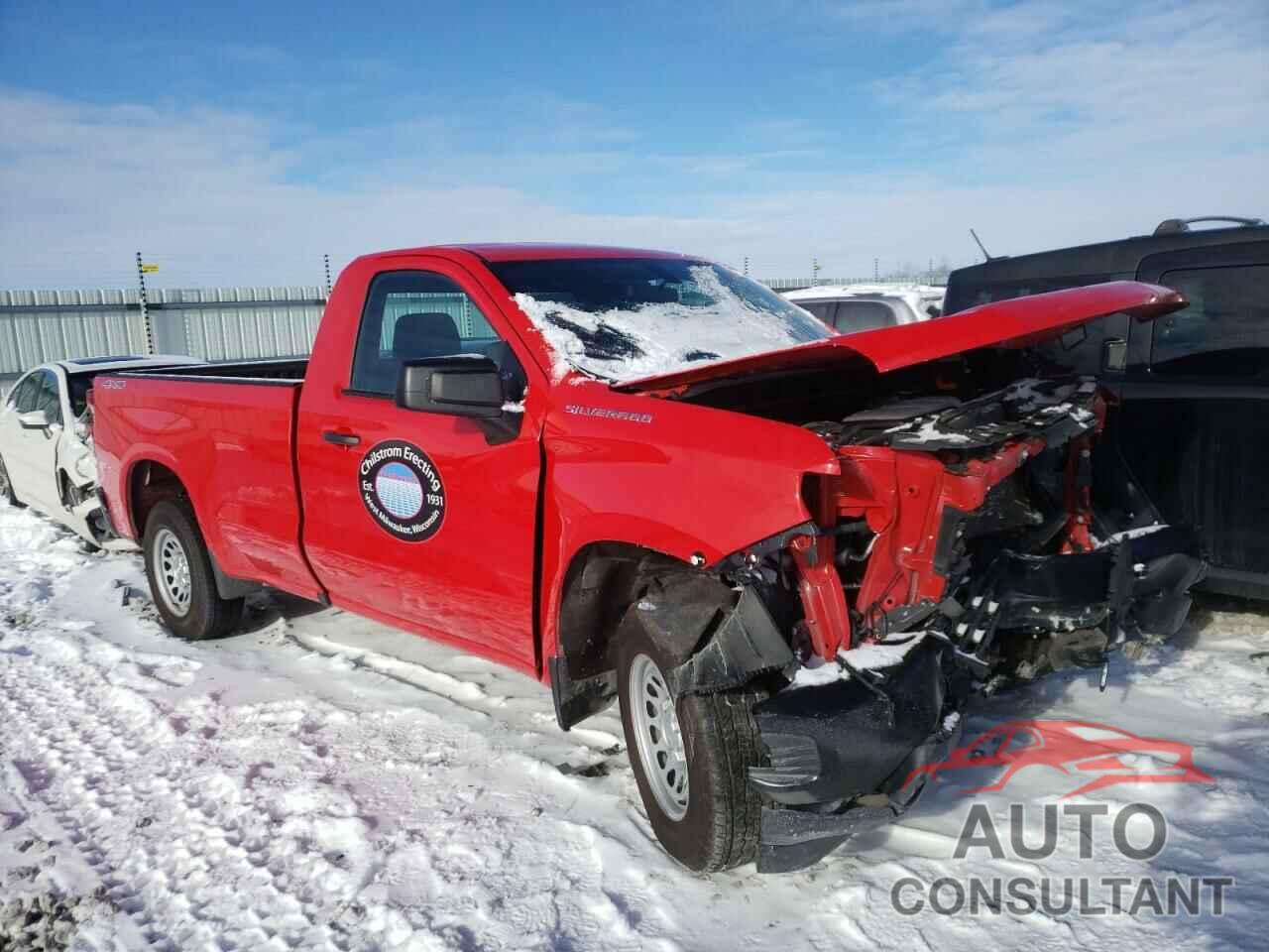 CHEVROLET SILVERADO 2021 - 3GCNYAEH9MG301368