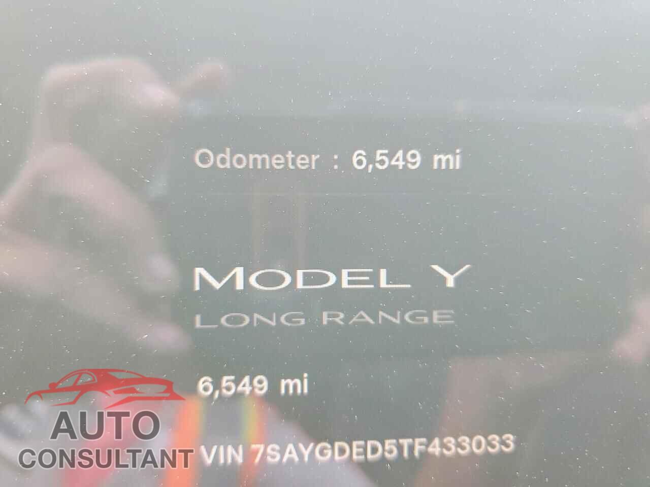 TESLA MODEL Y 2026 - 7SAYGDED5TF433033