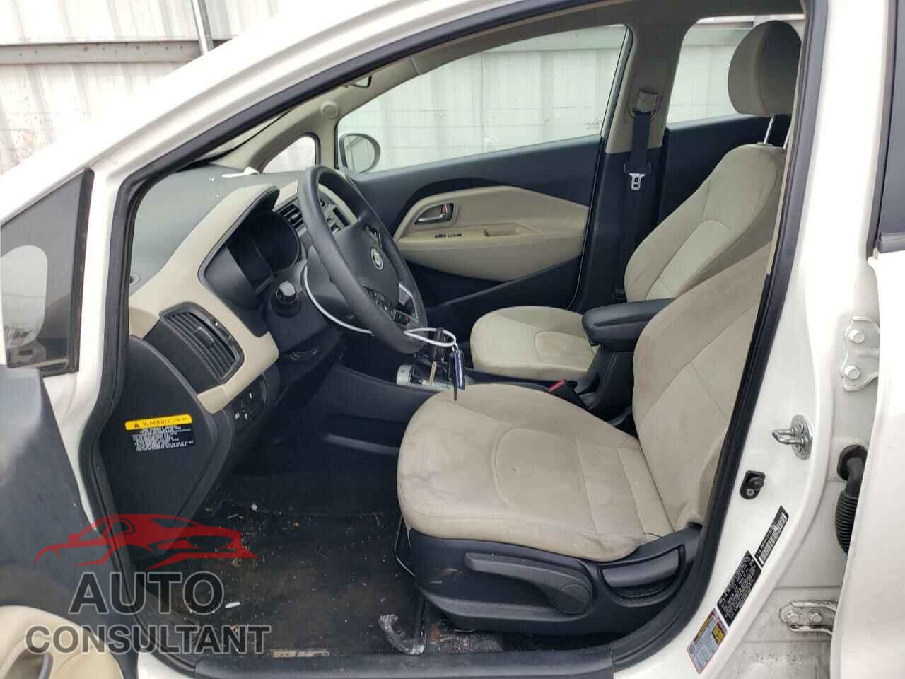 KIA RIO 2012 - KNADN4A30C6052875