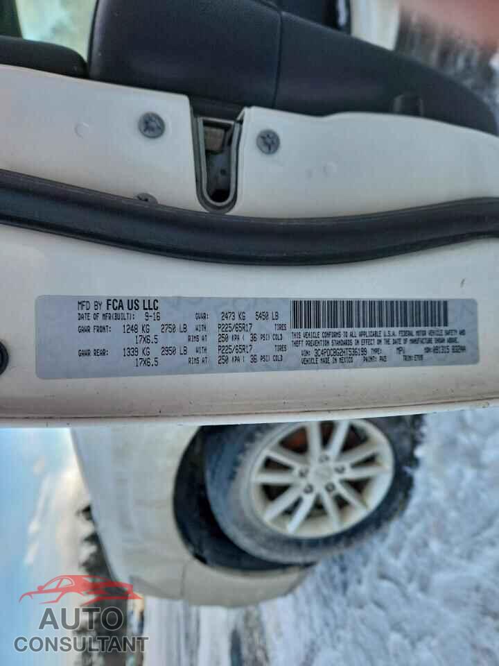 DODGE JOURNEY 2017 - 3C4PDCBG2HT536199