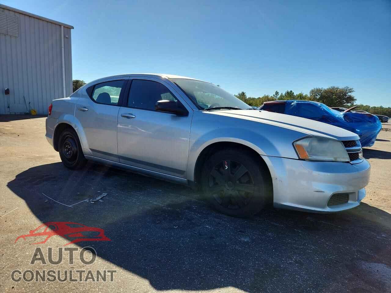 DODGE AVENGER 2012 - 1C3CDZAB3CN192855