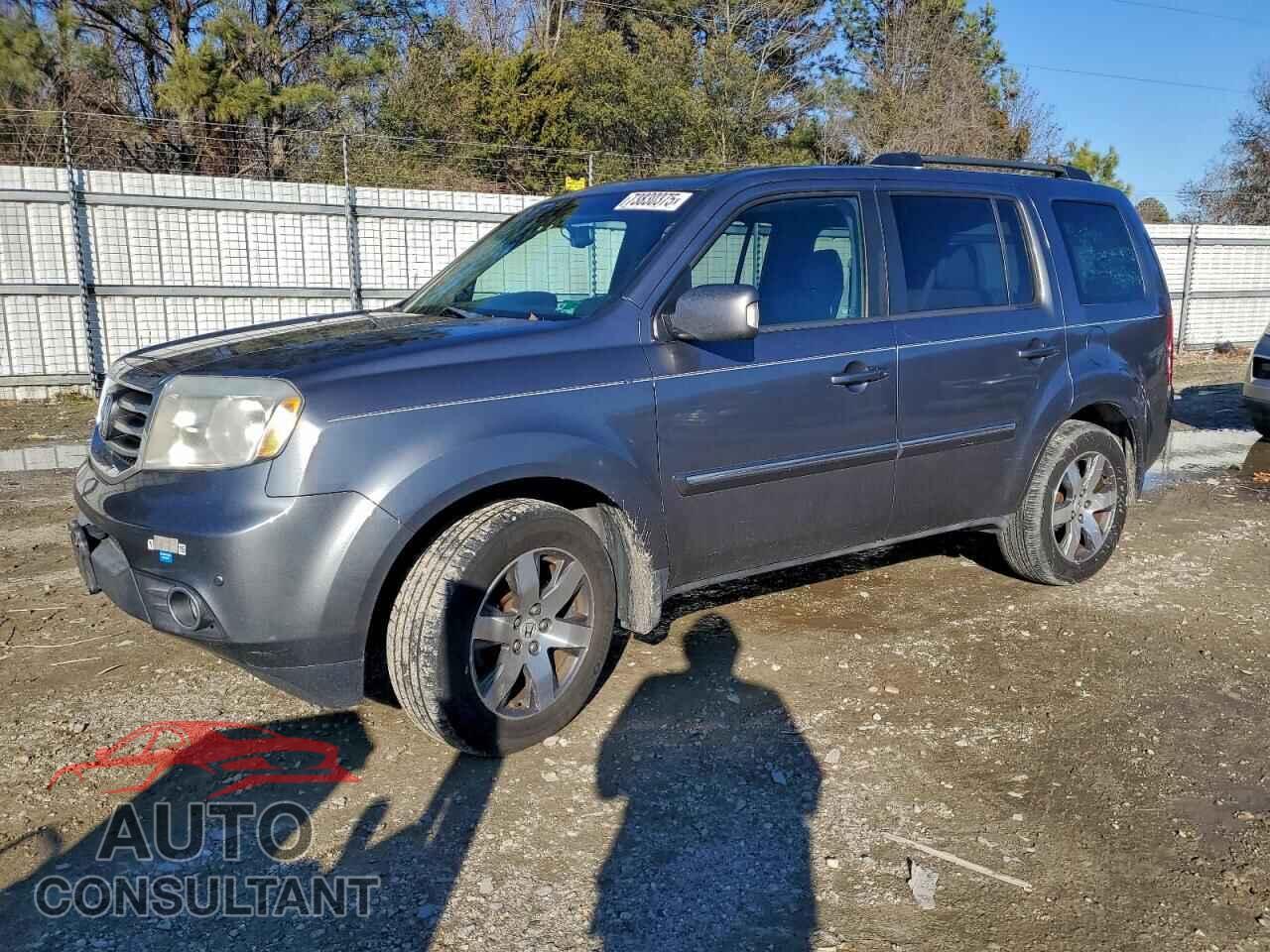 HONDA PILOT 2012 - 5FNYF3H91CB013352