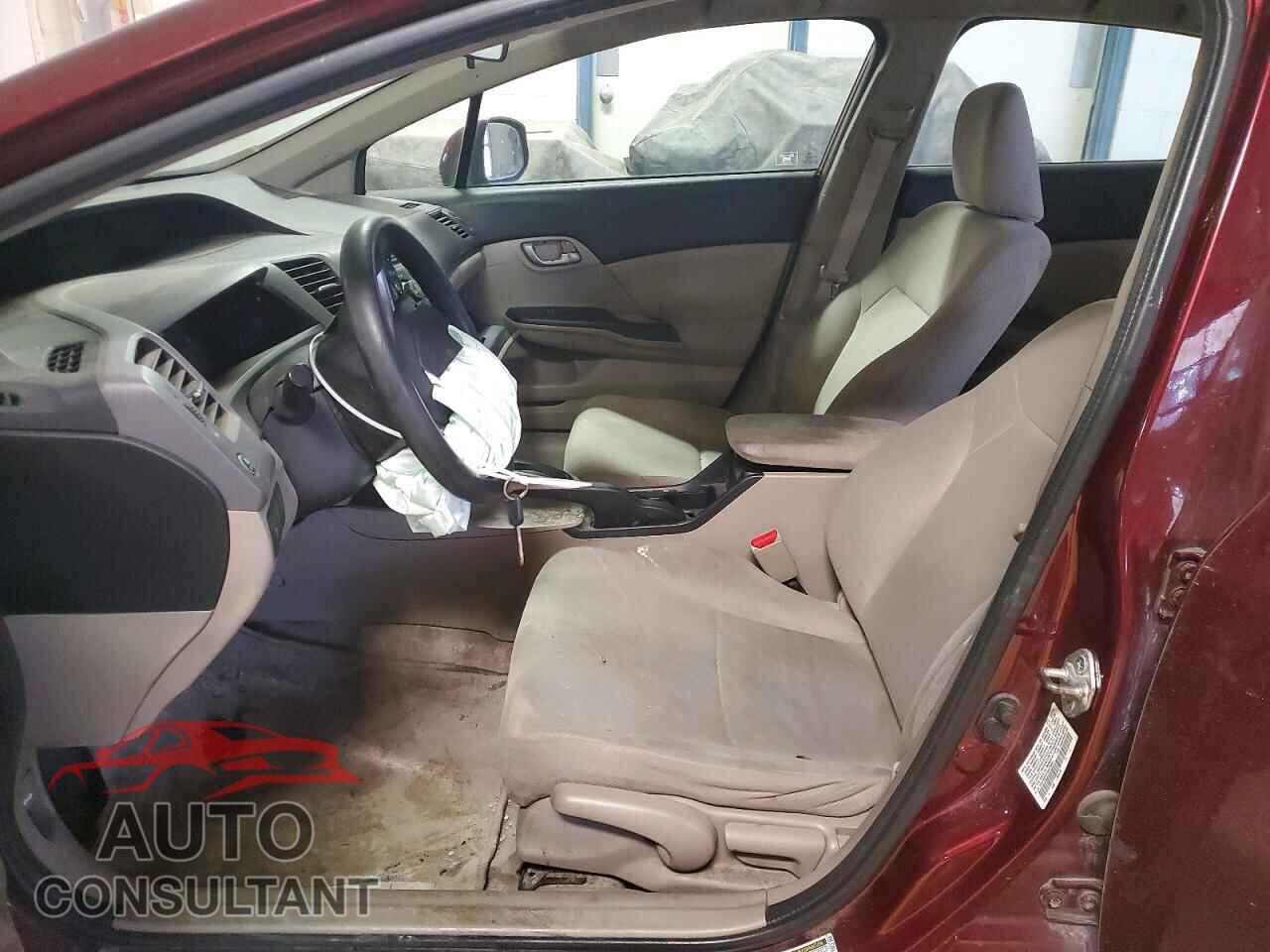 HONDA CIVIC 2012 - 19XFB2F57CE078967
