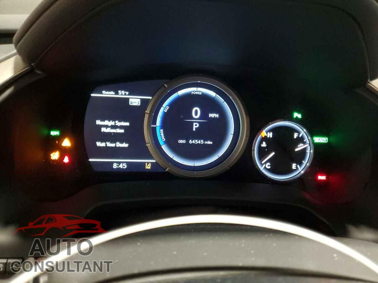 LEXUS RX450 2019 - 2T2BGMCA6KC030009
