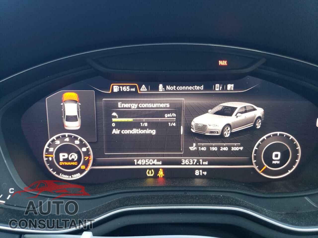 AUDI A4 2018 - WAUDNAF45JA223503
