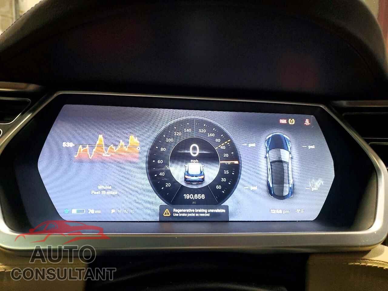 TESLA MODEL S 2013 - 5YJSA1DN0DFP14803