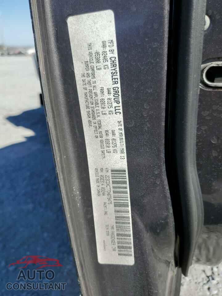 DODGE CHARGER 2013 - 2C3CDXCT7DH678475